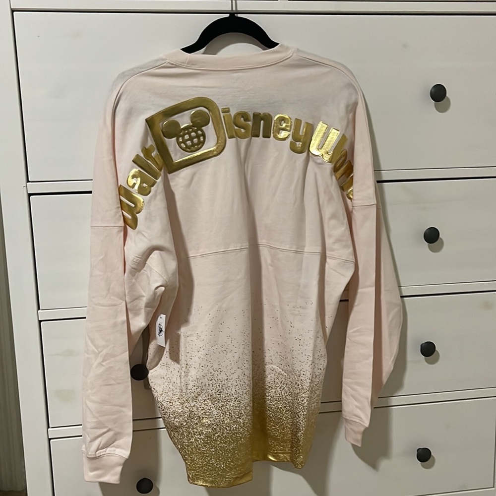 Disney pink and gold spirit jersey
